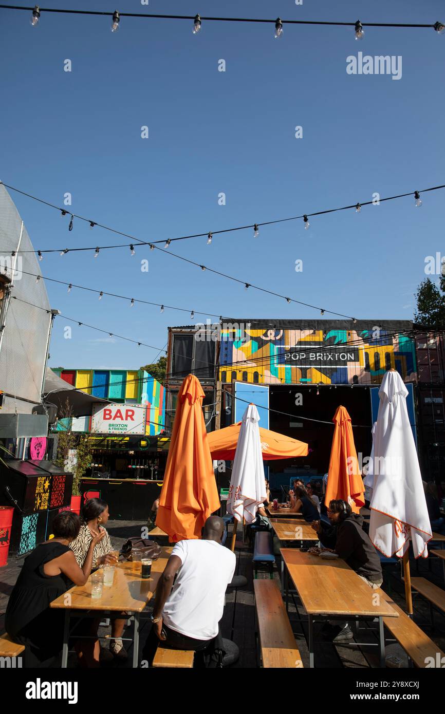 Pop Brixton dans le sud de Londres le 17 septembre 2024. Crédit photo : Sam Mellish Banque D'Images