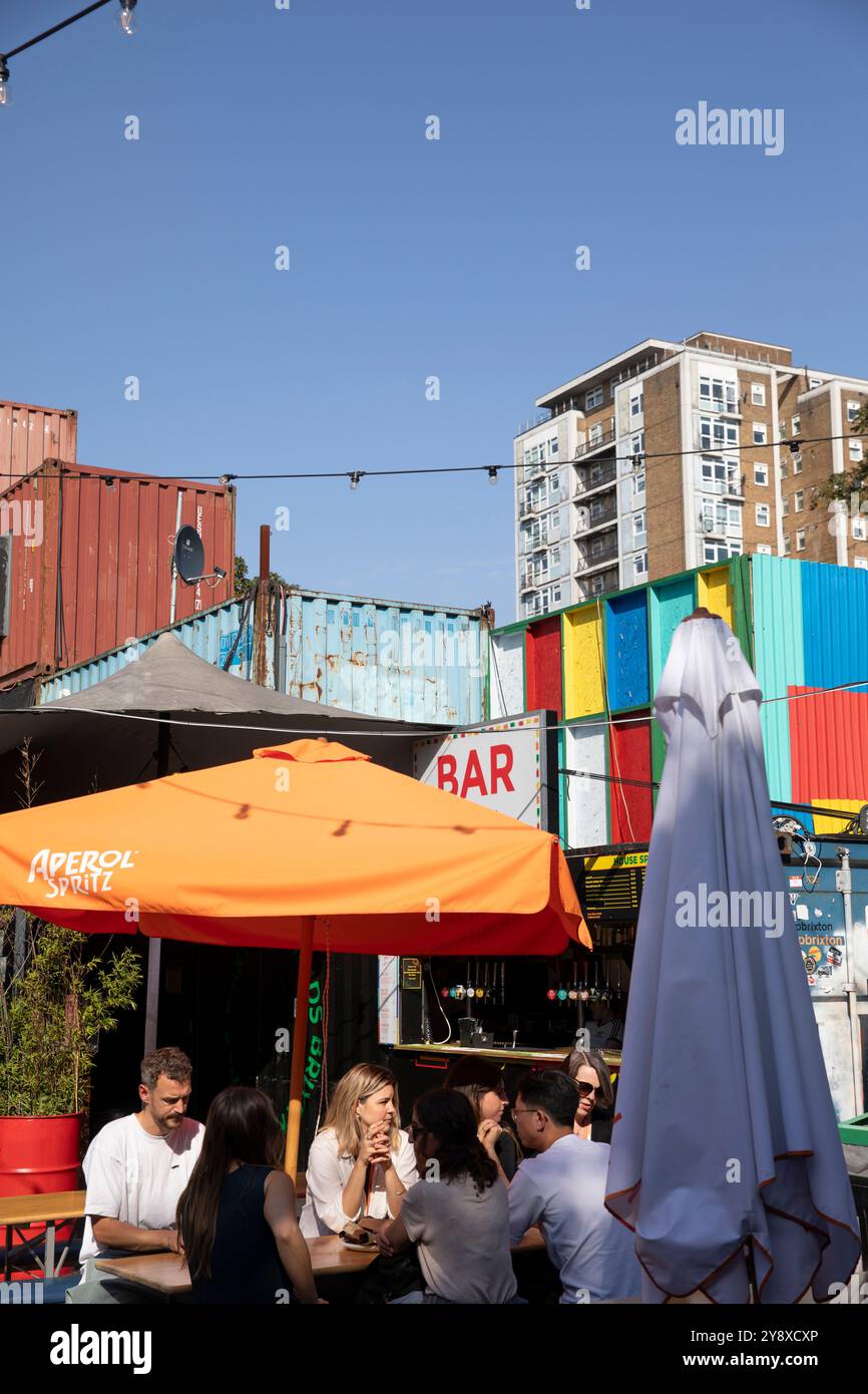 Pop Brixton dans le sud de Londres le 17 septembre 2024. Crédit photo : Sam Mellish Banque D'Images
