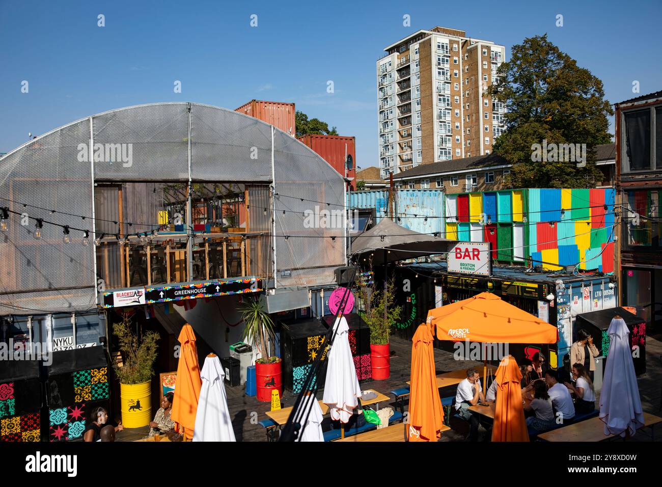 Pop Brixton dans le sud de Londres le 17 septembre 2024. Crédit photo : Sam Mellish Banque D'Images