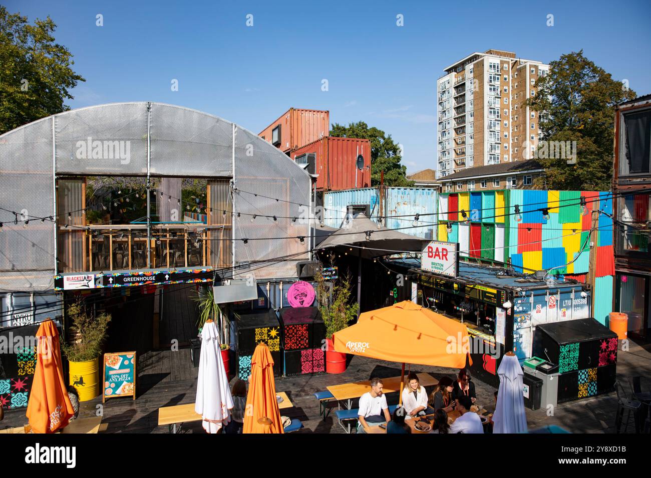 Pop Brixton dans le sud de Londres le 17 septembre 2024. Crédit photo : Sam Mellish Banque D'Images