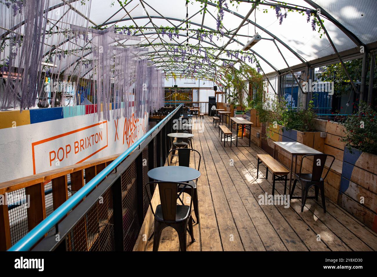 Pop Brixton dans le sud de Londres le 17 septembre 2024. Crédit photo : Sam Mellish Banque D'Images