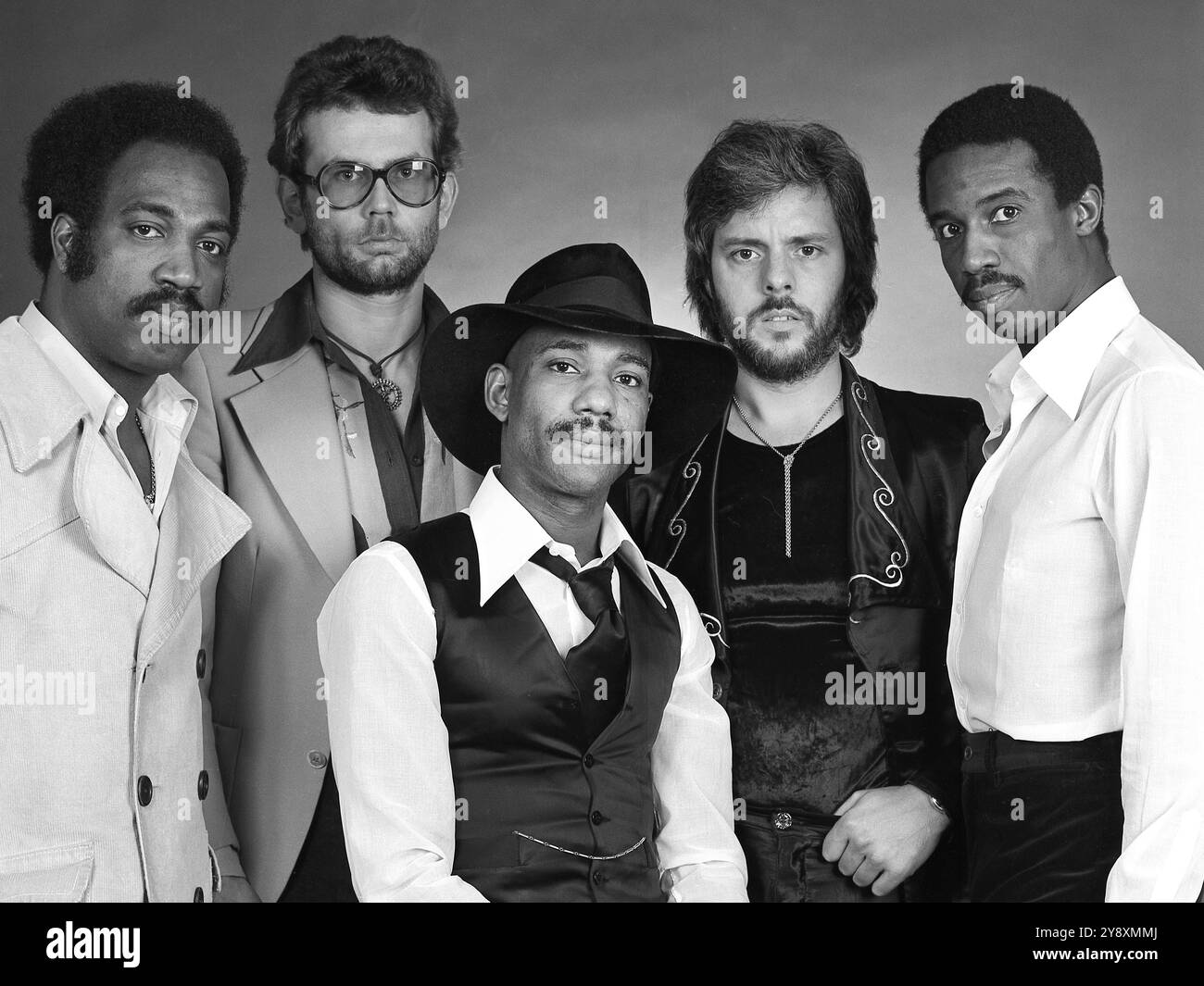 British Pop, soul band 'Hot Chocolate' 1976 Banque D'Images