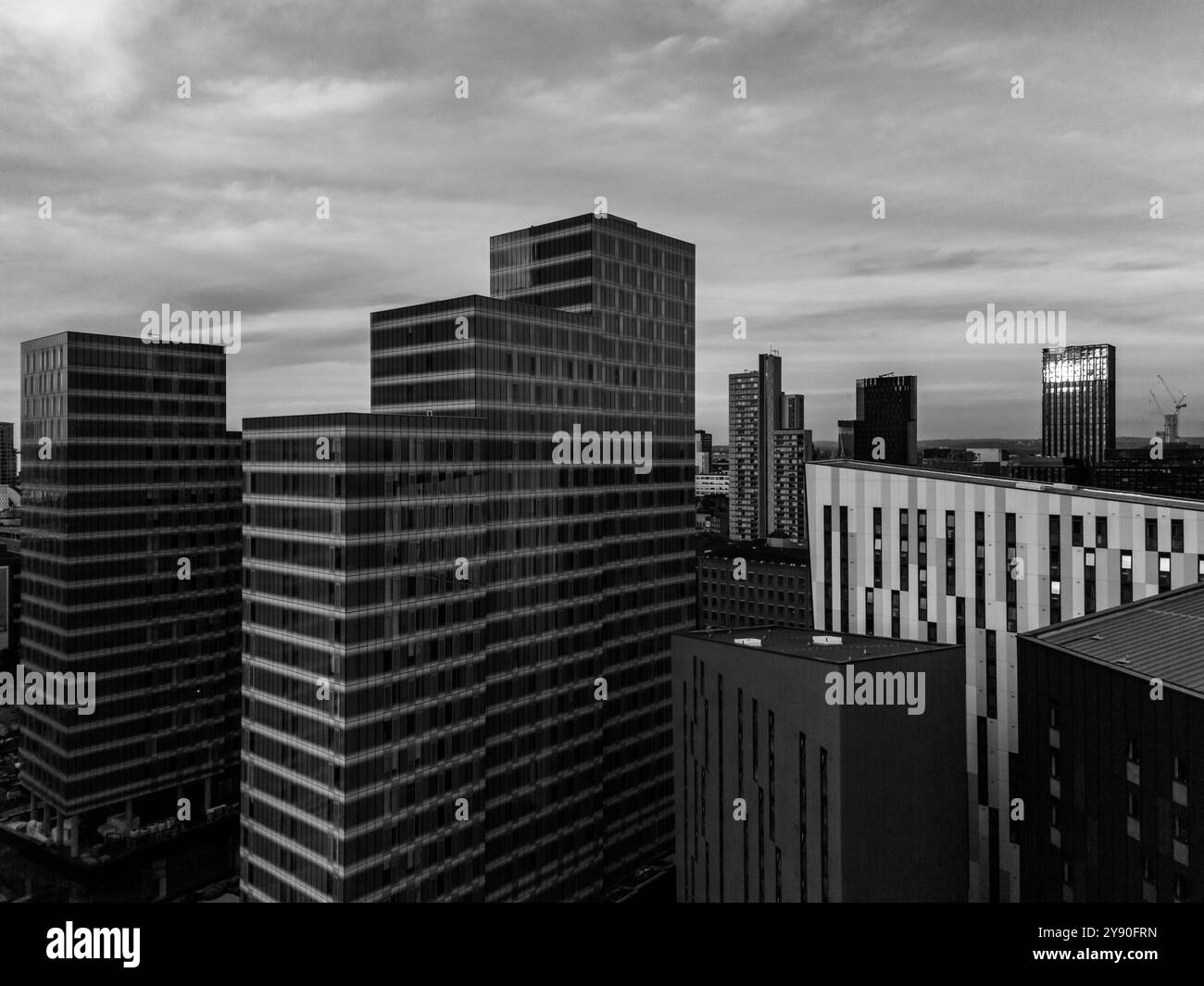 New Skyline à Manchester Banque D'Images