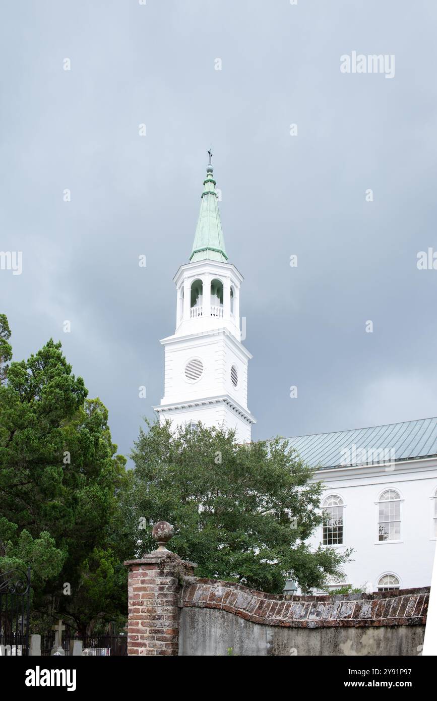 La ville historique de Beaufort, Caroline du Sud, est une destination touristique populaire Banque D'Images