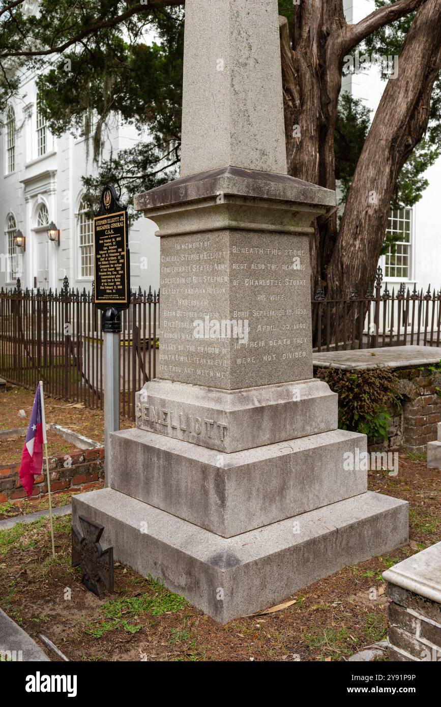 La ville historique de Beaufort, Caroline du Sud, est une destination touristique populaire Banque D'Images