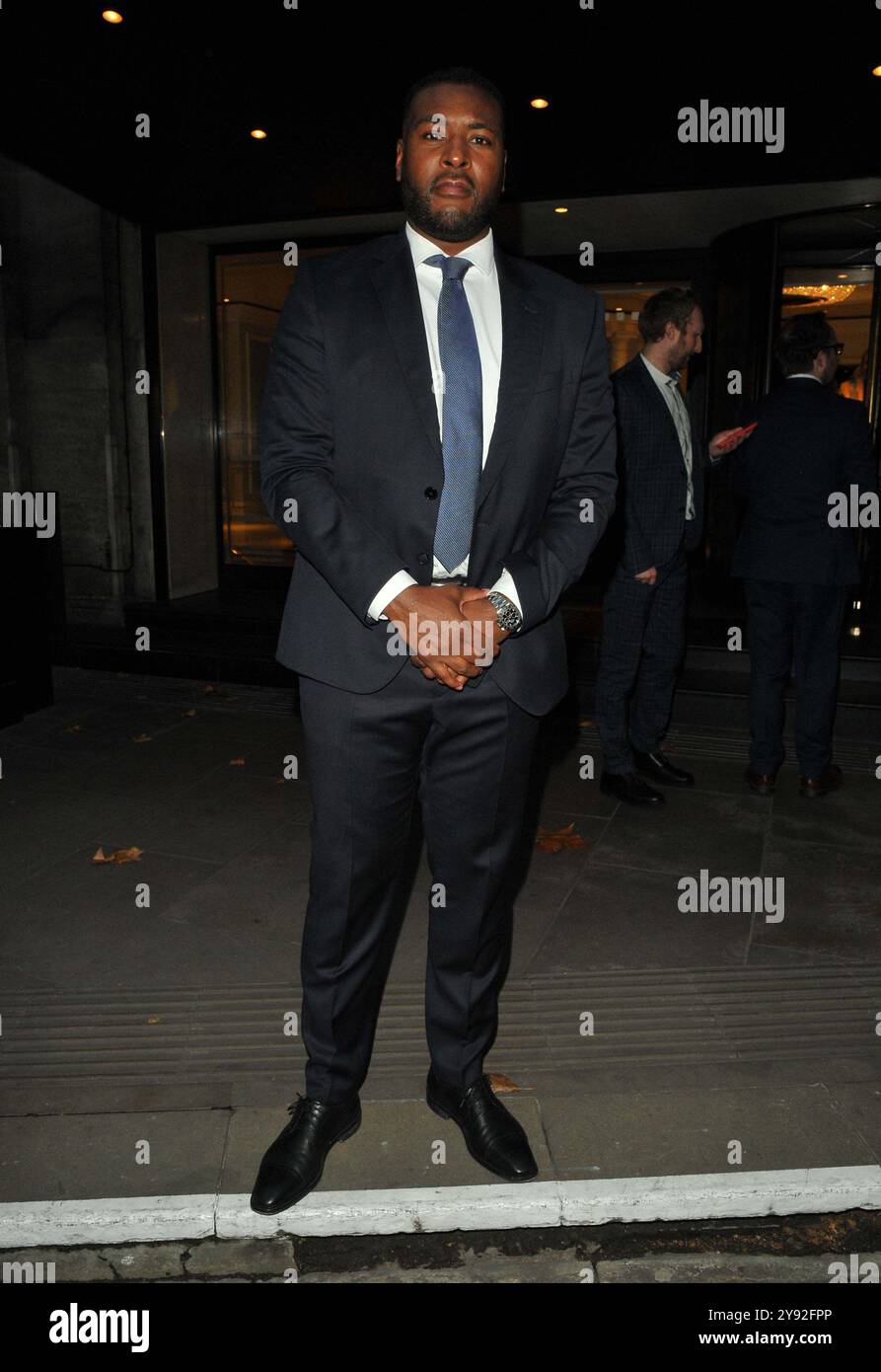 Londres, Royaume-Uni. 07 octobre 2024. Wes Morgan au gala de remise des prix Legends of Football 2024, Grosvenor House Hotel, Park Lane, le lundi 7 octobre 2024 à Londres, Angleterre, Royaume-Uni. CAP/CAN © CAN/Capital Pictures crédit : Capital Pictures/Alamy Live News Banque D'Images