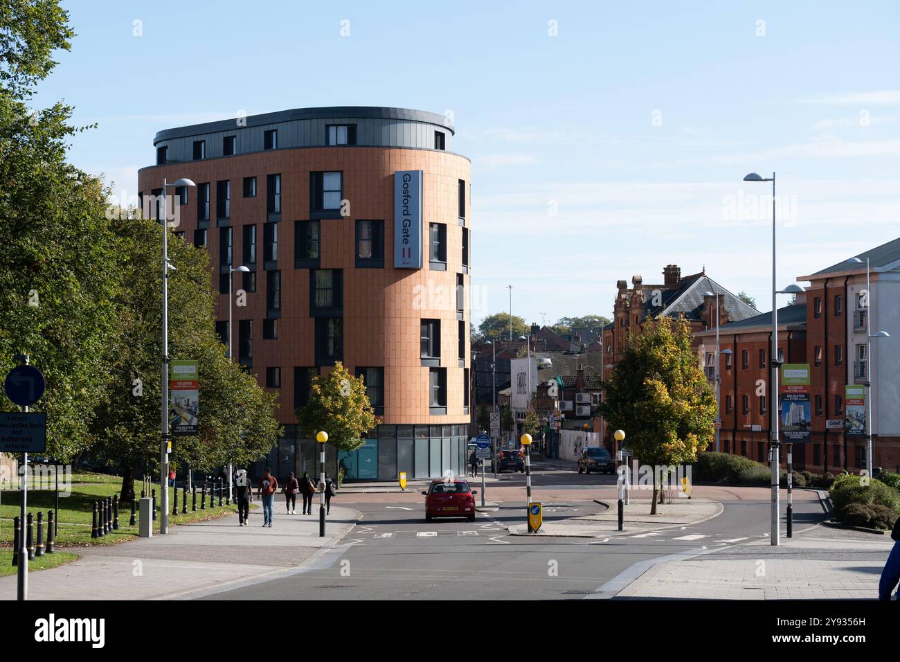 Gosford Street and Gosford Gate Building, Coventry, West Midlands, Angleterre, Royaume-Uni Banque D'Images