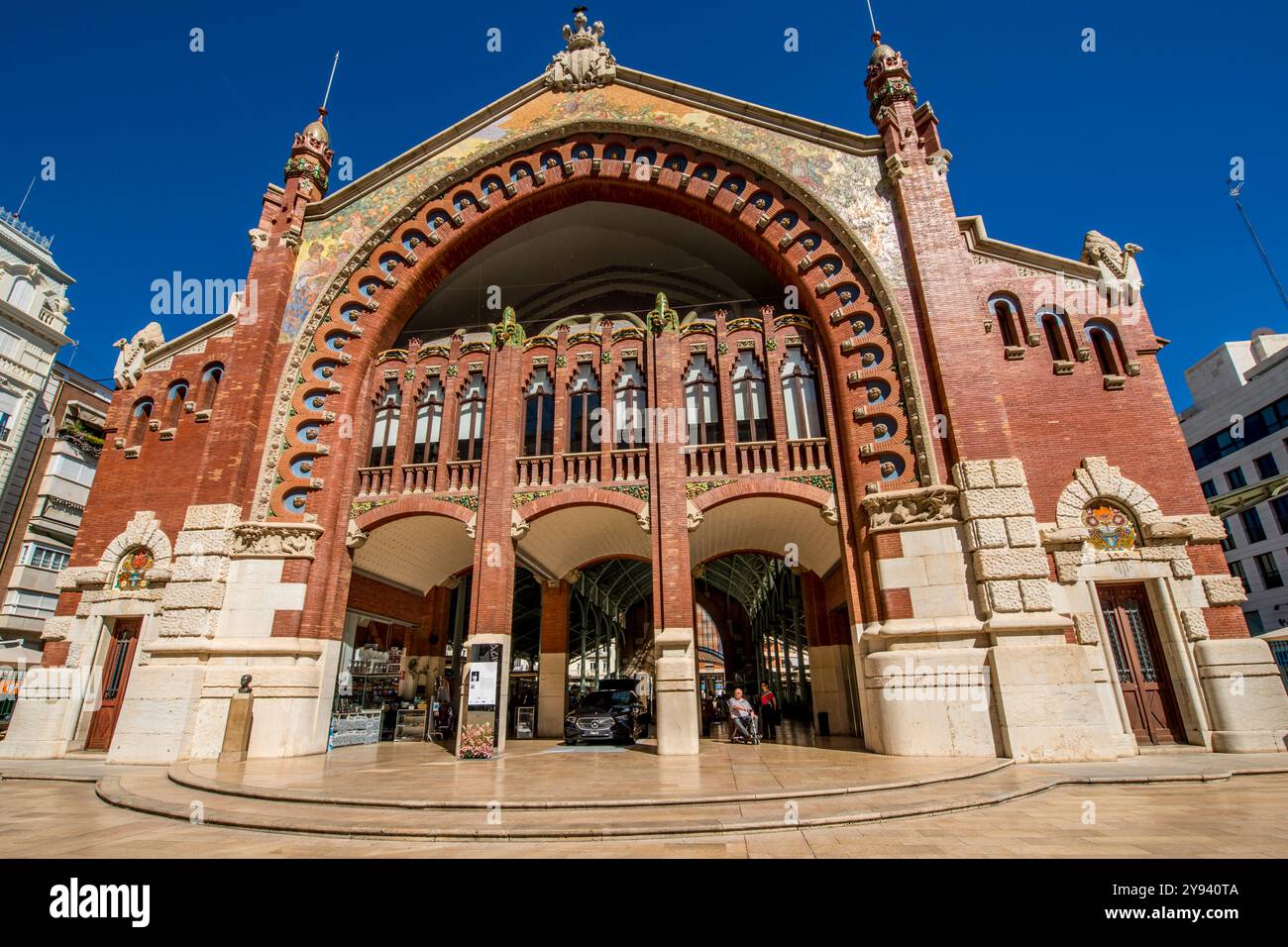 Mercat de Colon (marché de Columbus), Valence, Espagne, Europe Banque D'Images