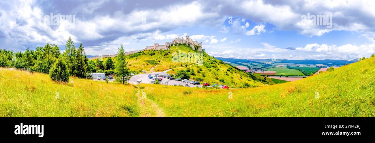 Château de Zipser, Slovaquie, Banque D'Images