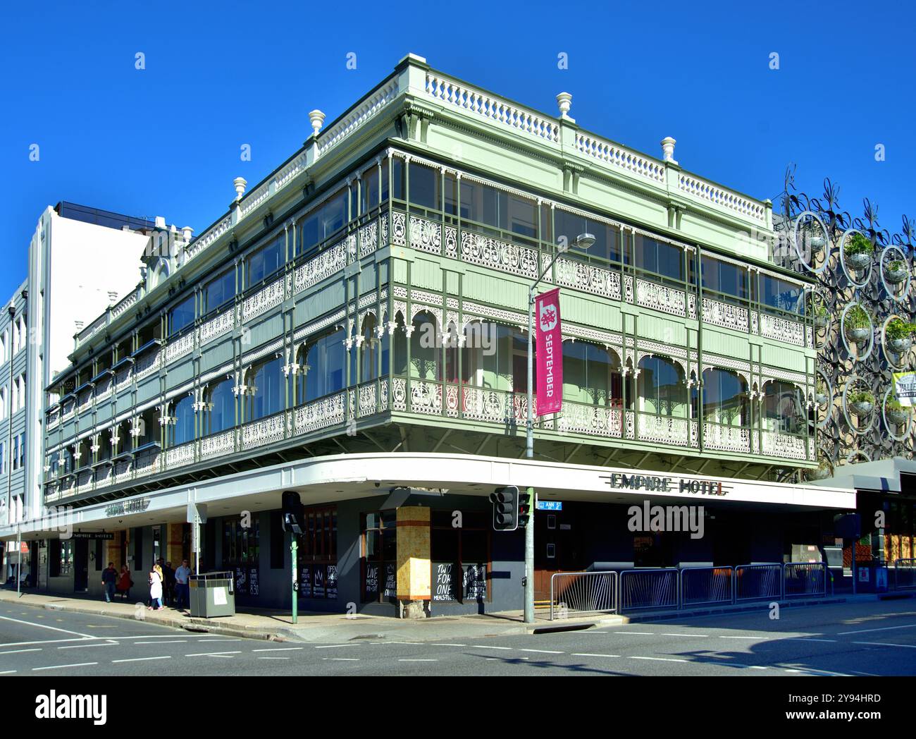 Empire Hotel, Brisbane Banque D'Images