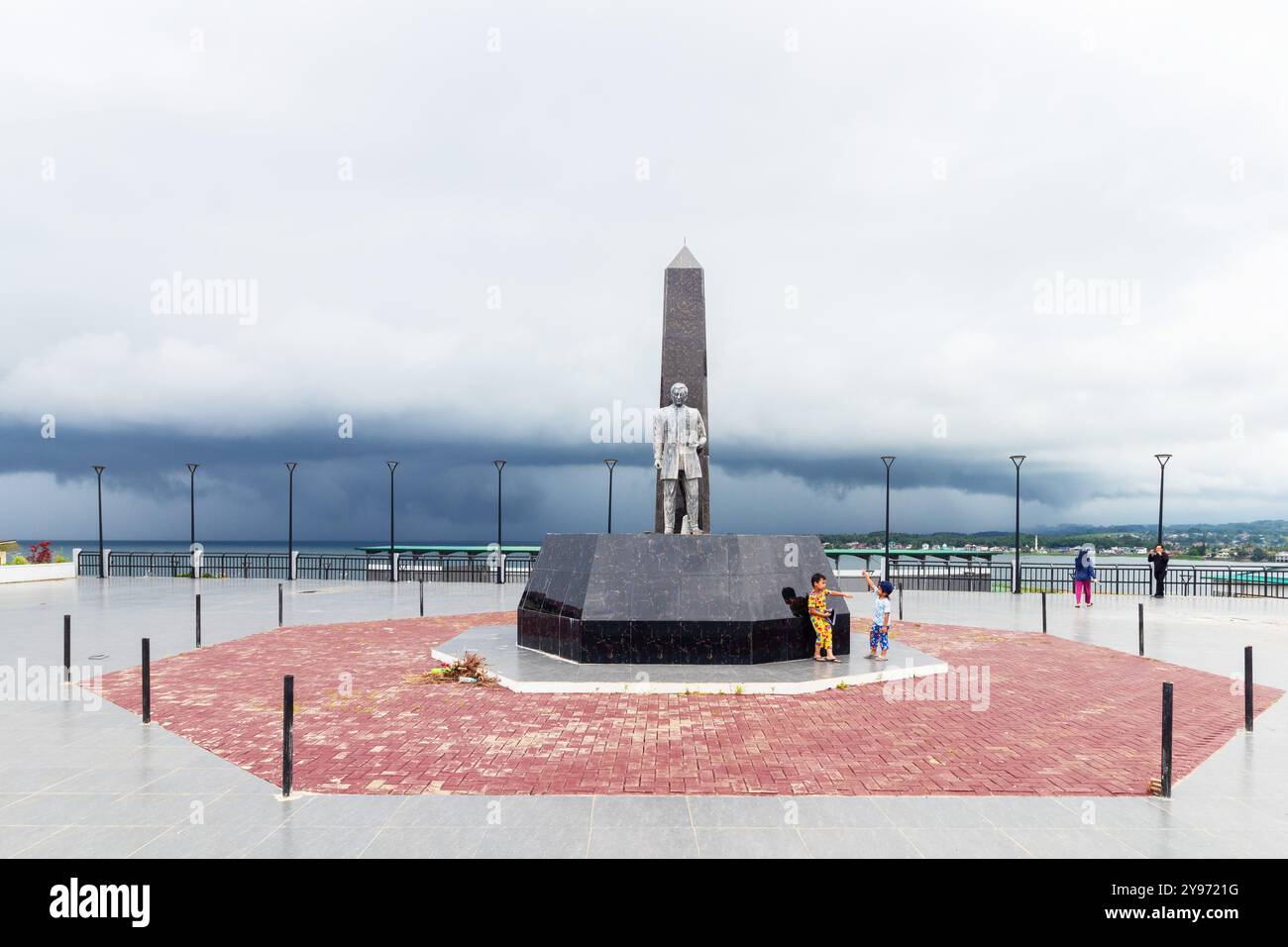 Jose Rizal monument situé dans un parc à Marawi City Philippines Banque D'Images