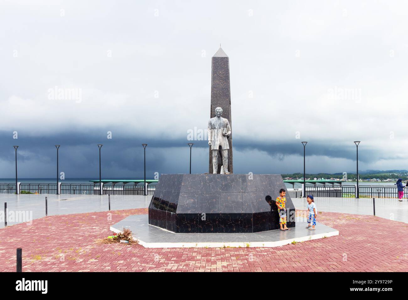 Jose Rizal monument situé dans un parc à Marawi City Philippines Banque D'Images