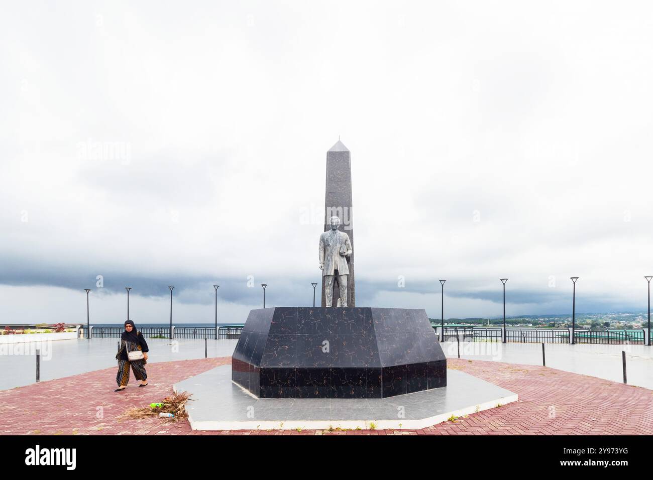Jose Rizal monument situé dans un parc à Marawi City Philippines Banque D'Images