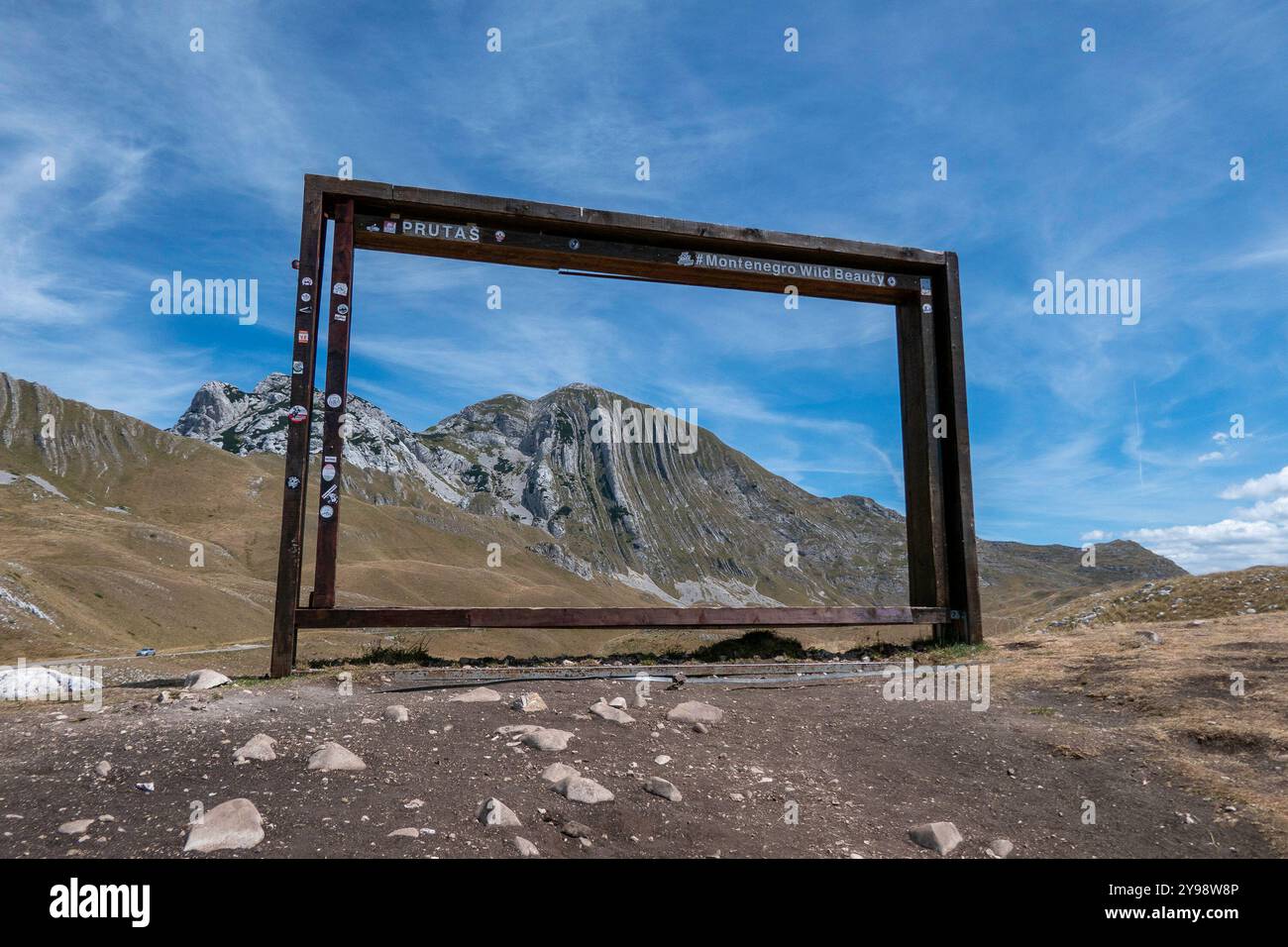 Durmitor, Monténégro, 7 août 2024. Paysage du parc national de Durmitor. Monténégro cadre de beauté sauvage pour des photos souvenirs Banque D'Images