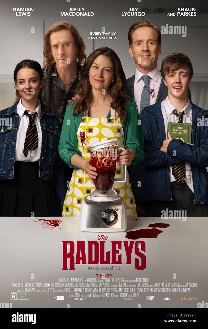 Les Radleys Kelly Macdonald & Damian Lewis Banque D'Images