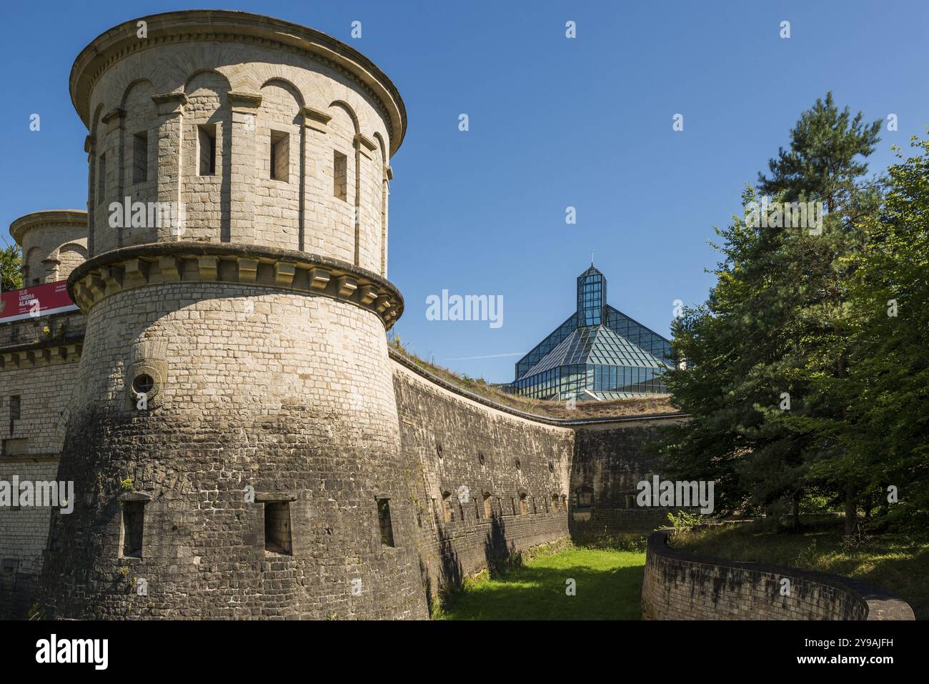 Panorama, Luxembourg, Luxembourg ville, Luxembourg, Europe Banque D'Images