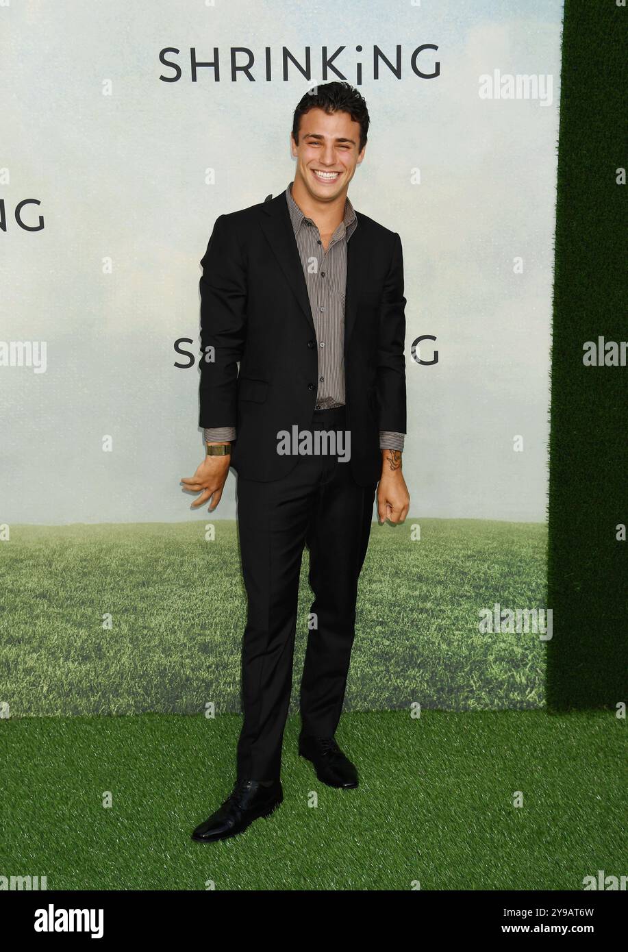 West Hollywood, Californie, États-Unis. 08 octobre 2024. Tanner Zagarino assiste à la première mondiale de la saison 2 de « Shrinking » d'Apple TV au Pacific Design Center le 8 octobre 2024 à West Hollywood, en Californie. Crédit : Jeffrey Mayer/Media Punch/Alamy Live News Banque D'Images