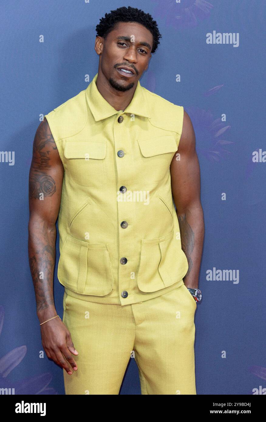 9 octobre 2024, Londres, Angleterre, Royaume-Uni - CJ Beckford participe au gala d'ouverture 2024 du BFI London film Festival - première mondiale Blitz, Royal Festival Hall Banque D'Images