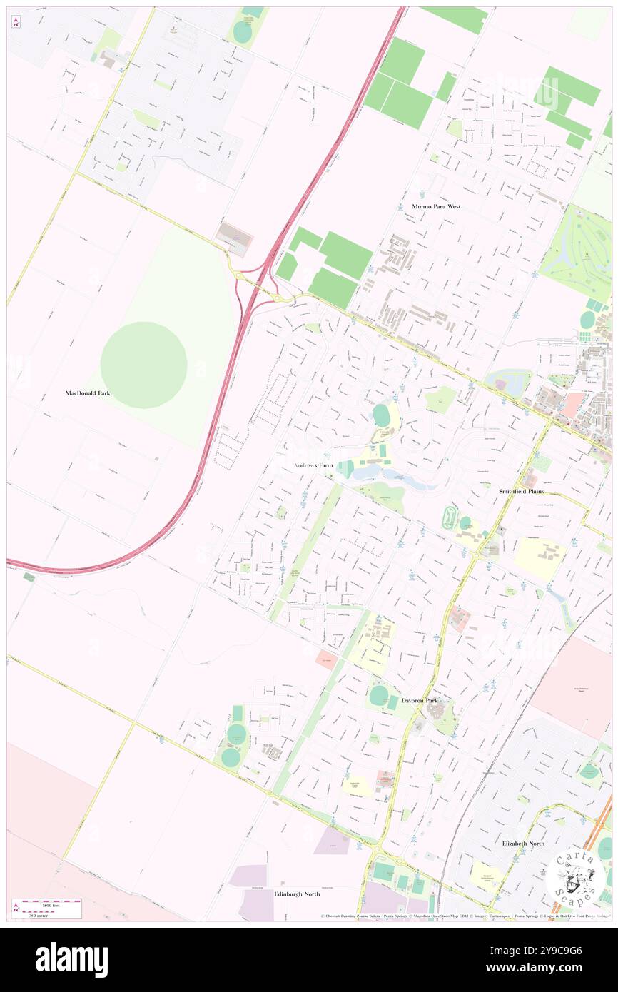 Andrews Farm, Playford, au, Australie, Australie méridionale, s 34 40' 34'', N 138 39' 43'', carte, Cartascapes carte publiée en 2024. Explorez Cartascapes, une carte qui révèle la diversité des paysages, des cultures et des écosystèmes de la Terre. Voyage à travers le temps et l'espace, découvrir l'interconnexion du passé, du présent et de l'avenir de notre planète. Banque D'Images