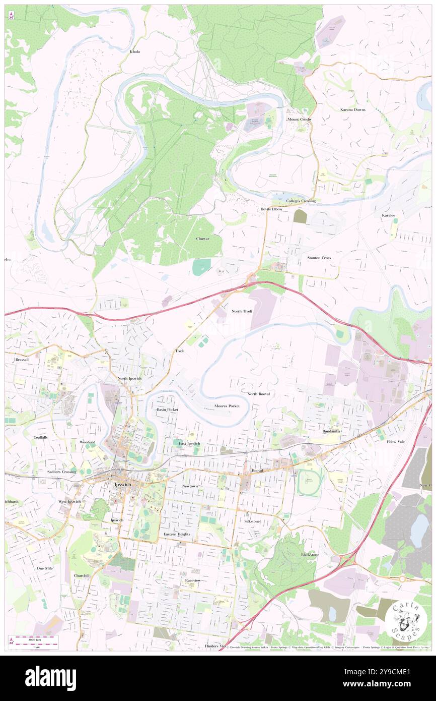 Bundamba Creek, , au, Australie, Queensland, s 27 34' 59'', N 152 46' 59'', carte, Cartascapes carte publiée en 2024. Explorez Cartascapes, une carte qui révèle la diversité des paysages, des cultures et des écosystèmes de la Terre. Voyage à travers le temps et l'espace, découvrir l'interconnexion du passé, du présent et de l'avenir de notre planète. Banque D'Images