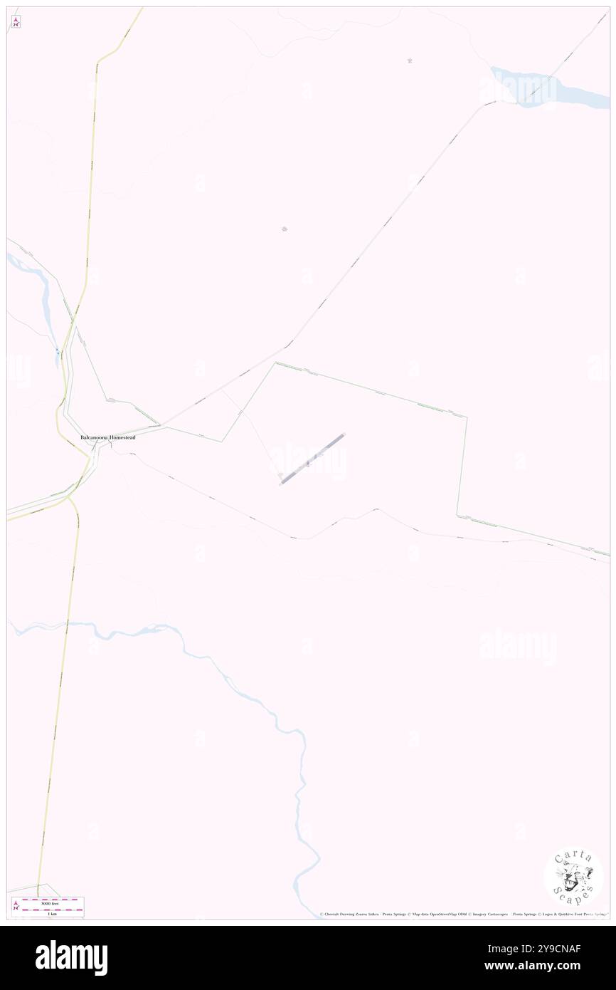 Aéroport de Balcanoona, , au, Australie, Australie du Sud, s 30 32' 6'', N 139 20' 13'', carte, Cartascapes carte publiée en 2024. Explorez Cartascapes, une carte qui révèle la diversité des paysages, des cultures et des écosystèmes de la Terre. Voyage à travers le temps et l'espace, découvrir l'interconnexion du passé, du présent et de l'avenir de notre planète. Banque D'Images