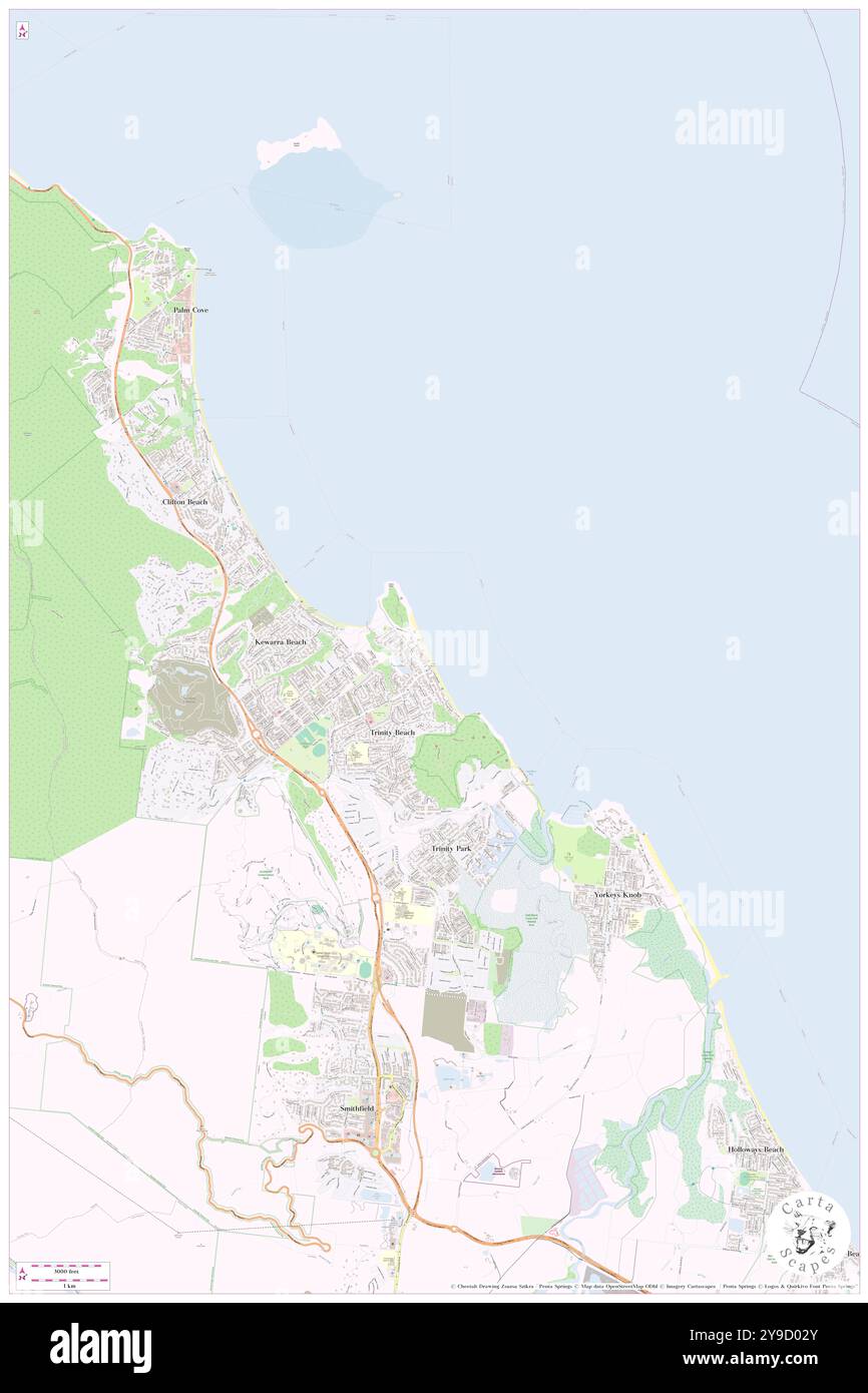 TRINITY ON THE ESPLANADE, , au, Australie, Queensland, s 16 46' 59'', N 145 41' 59'', carte, Cartascapes carte publiée en 2024. Explorez Cartascapes, une carte qui révèle la diversité des paysages, des cultures et des écosystèmes de la Terre. Voyage à travers le temps et l'espace, découvrir l'interconnexion du passé, du présent et de l'avenir de notre planète. Banque D'Images