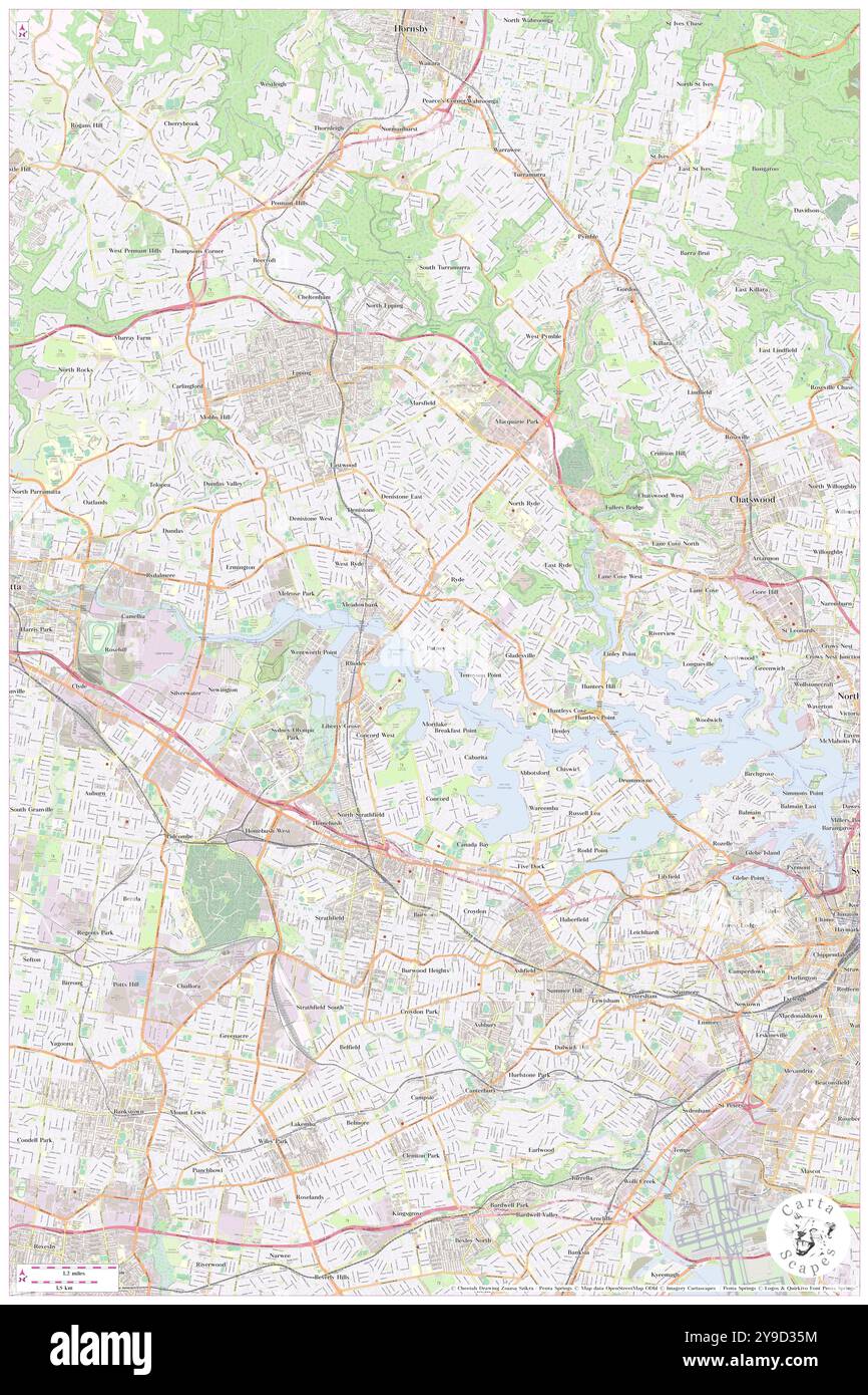 Putney, Ryde, au, Australie, Nouvelle-Galles du Sud, s 33 49' 34'', N 151 6' 22'', carte, Cartascapes carte publiée en 2024. Explorez Cartascapes, une carte qui révèle la diversité des paysages, des cultures et des écosystèmes de la Terre. Voyage à travers le temps et l'espace, découvrir l'interconnexion du passé, du présent et de l'avenir de notre planète. Banque D'Images