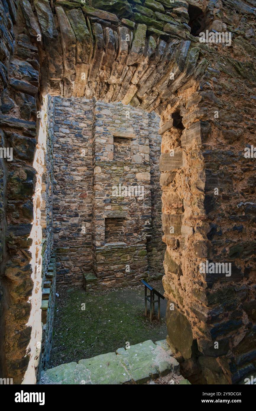 Ruthven, près de Kingussie, Highlands, en Écosse. Banque D'Images