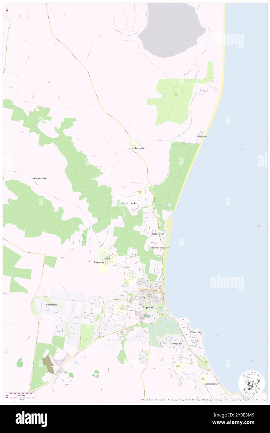 Pacific Heights, Livingstone, au, Australie, Queensland, s 23 5' 53'', N 150 44' 18'', carte, Cartascapes carte publiée en 2024. Explorez Cartascapes, une carte qui révèle la diversité des paysages, des cultures et des écosystèmes de la Terre. Voyage à travers le temps et l'espace, découvrir l'interconnexion du passé, du présent et de l'avenir de notre planète. Banque D'Images