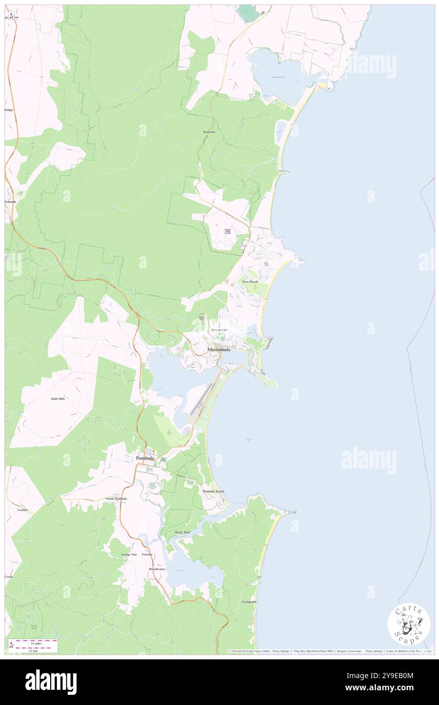 Berrambool, Bega Valley, au, Australie, Nouvelle-Galles du Sud, s 36 52' 53'', N 149 54' 23'', carte, Cartascapes carte publiée en 2024. Explorez Cartascapes, une carte qui révèle la diversité des paysages, des cultures et des écosystèmes de la Terre. Voyage à travers le temps et l'espace, découvrir l'interconnexion du passé, du présent et de l'avenir de notre planète. Banque D'Images