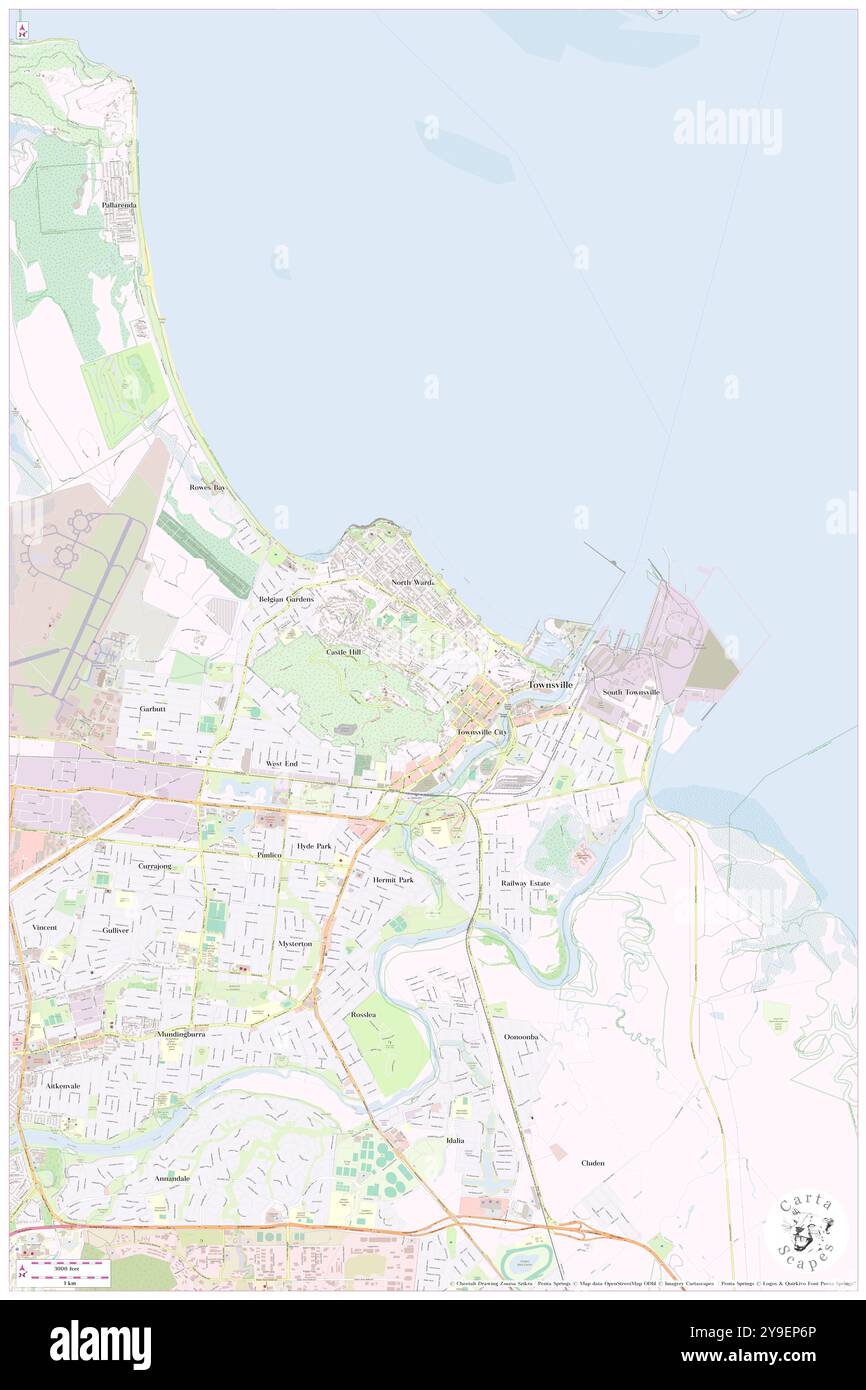 Queens Gardens, Townsville, au, Australie, Queensland, s 19 15' 11'', N 146 48' 36'', carte, Cartascapes carte publiée en 2024. Explorez Cartascapes, une carte qui révèle la diversité des paysages, des cultures et des écosystèmes de la Terre. Voyage à travers le temps et l'espace, découvrir l'interconnexion du passé, du présent et de l'avenir de notre planète. Banque D'Images