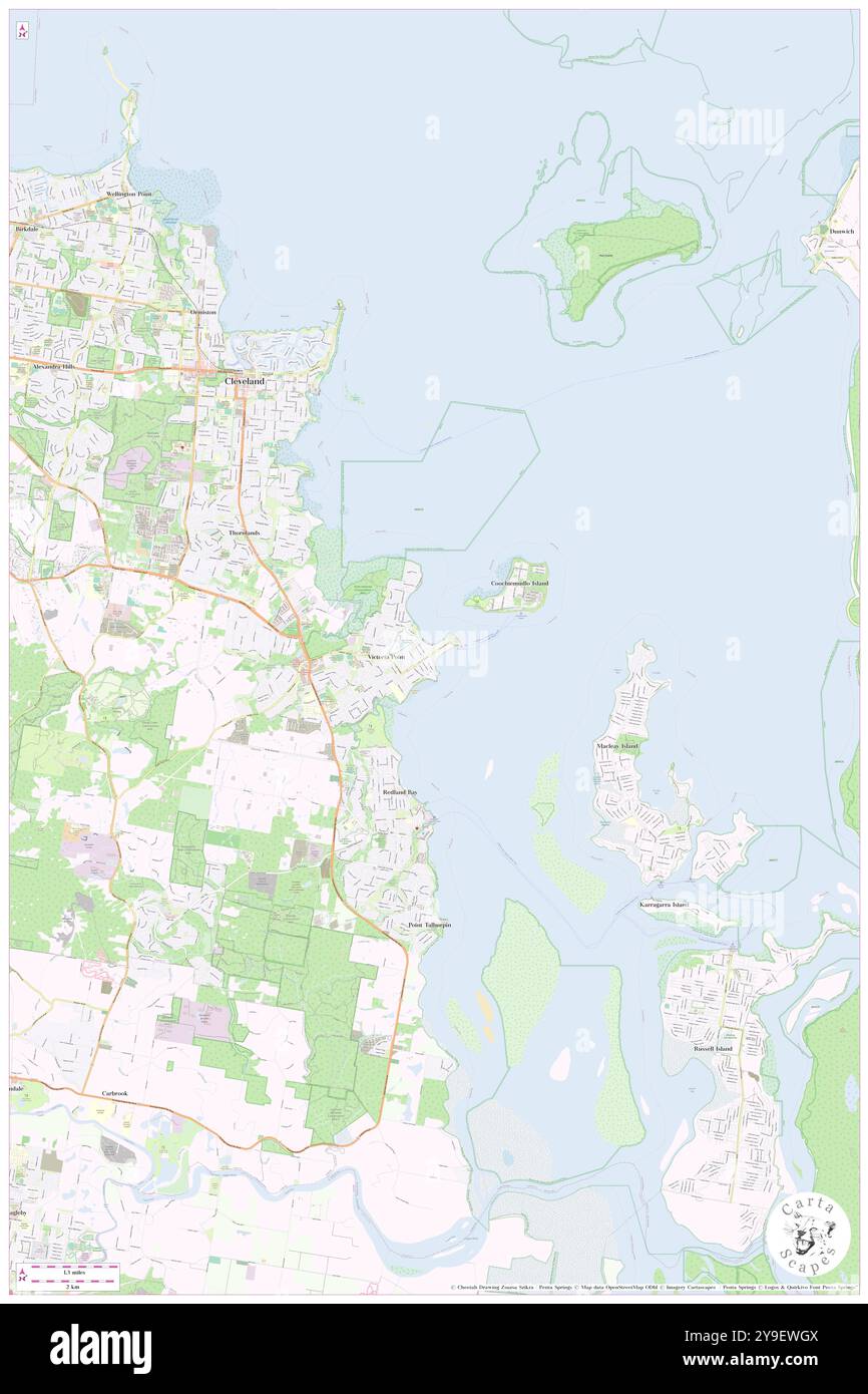 Victoria point, Redland, au, Australie, Queensland, s 27 34' 59'', N 153 18' 42'', carte, Cartascapes carte publiée en 2024. Explorez Cartascapes, une carte qui révèle la diversité des paysages, des cultures et des écosystèmes de la Terre. Voyage à travers le temps et l'espace, découvrir l'interconnexion du passé, du présent et de l'avenir de notre planète. Banque D'Images