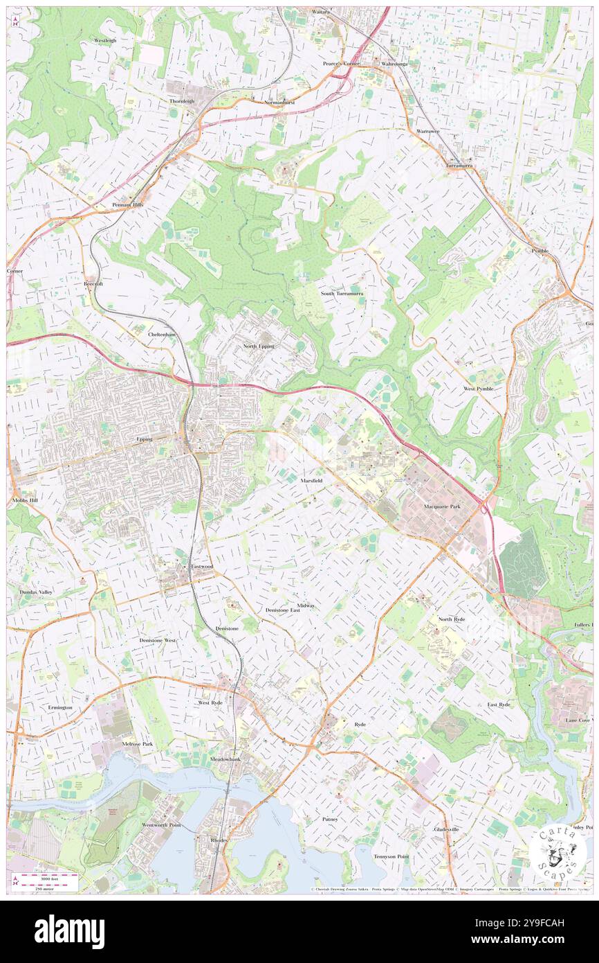 Epping Boys High School, Ryde, au, Australie, Nouvelle-Galles du Sud, s 33 46' 24'', N 151 6' 4'', carte, Cartascapes carte publiée en 2024. Explorez Cartascapes, une carte qui révèle la diversité des paysages, des cultures et des écosystèmes de la Terre. Voyage à travers le temps et l'espace, découvrir l'interconnexion du passé, du présent et de l'avenir de notre planète. Banque D'Images