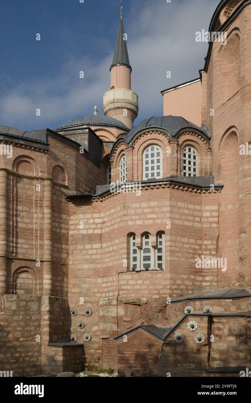 Türkiye, Turquie, Istanbul, Mosquée Kariye, église Chora Banque D'Images