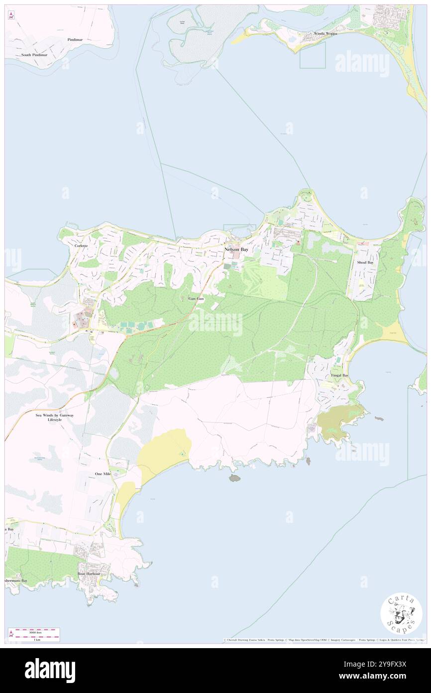 Nelson Bay, Port Stephens Shire, au, Australie, Nouvelle-Galles du Sud, s 32 43' 13'', N 152 8' 38'', carte, Cartascapes carte publiée en 2024. Explorez Cartascapes, une carte qui révèle la diversité des paysages, des cultures et des écosystèmes de la Terre. Voyage à travers le temps et l'espace, découvrir l'interconnexion du passé, du présent et de l'avenir de notre planète. Banque D'Images