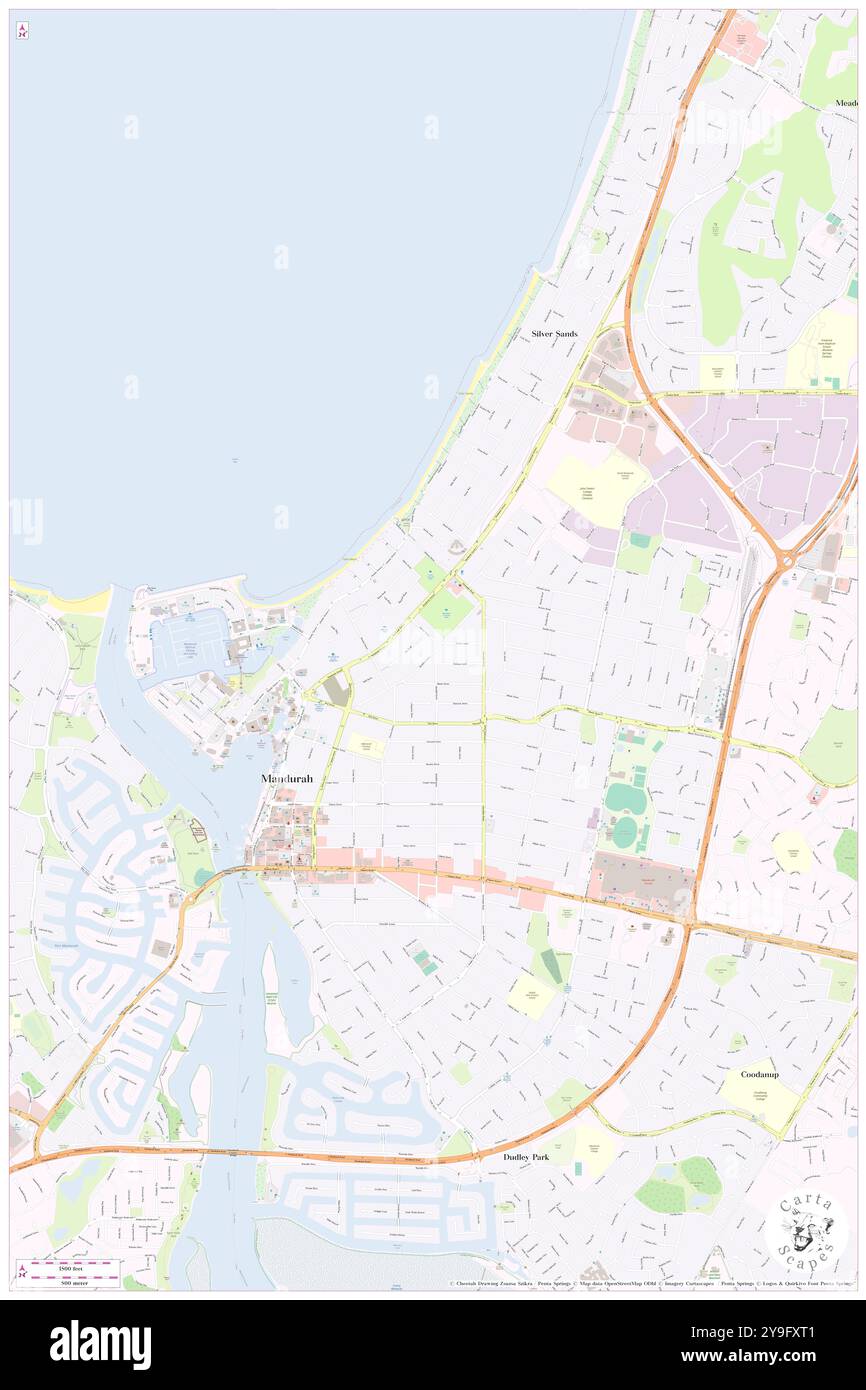 Mandurah, Mandurah, au, Australie, Australie occidentale, s 32 31' 36'', N 115 43' 18'', carte, Cartascapes carte publiée en 2024. Explorez Cartascapes, une carte qui révèle la diversité des paysages, des cultures et des écosystèmes de la Terre. Voyage à travers le temps et l'espace, découvrir l'interconnexion du passé, du présent et de l'avenir de notre planète. Banque D'Images