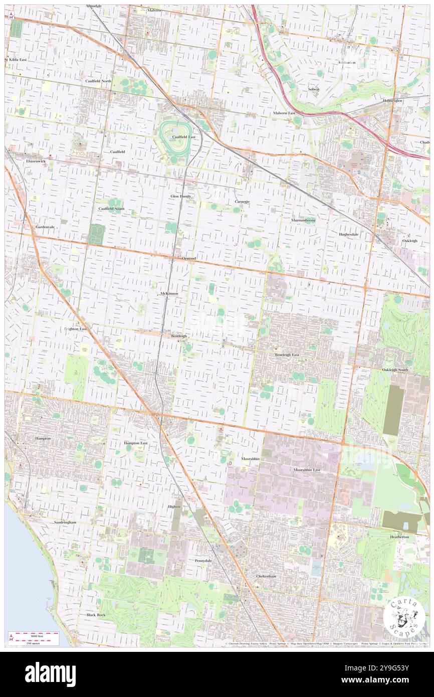 McKinnon, Glen Eira, au, Australie, Victoria, s 37 55' 0'', N 145 3' 0'', carte, Cartascapes carte publiée en 2024. Explorez Cartascapes, une carte qui révèle la diversité des paysages, des cultures et des écosystèmes de la Terre. Voyage à travers le temps et l'espace, découvrir l'interconnexion du passé, du présent et de l'avenir de notre planète. Banque D'Images