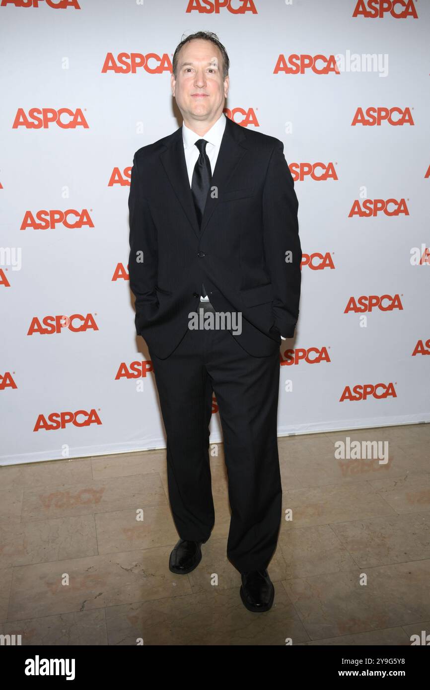 New York, États-Unis. 10 octobre 2024. Le producteur Steven Latham participe au déjeuner des ASPCA Humane Awards 2024 au Plaza Hotel de New York, NY, le 10 octobre 2024. (Photo par Efren Landaos/Sipa USA) crédit : Sipa USA/Alamy Live News Banque D'Images