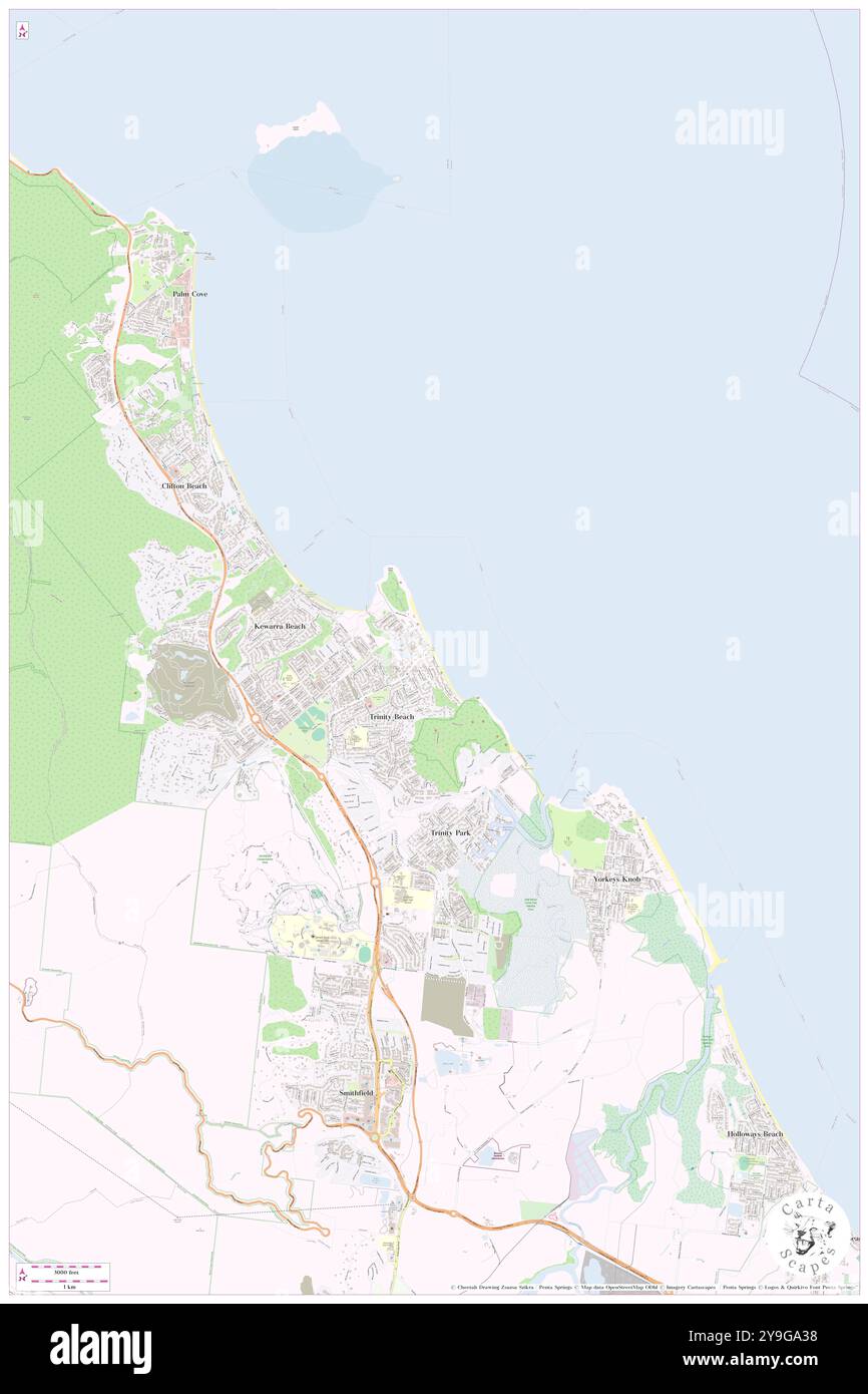 Trinity Beach, , au, Australie, Queensland, s 16 47' 6'', N 145 41' 59'', carte, Cartascapes carte publiée en 2024. Explorez Cartascapes, une carte qui révèle la diversité des paysages, des cultures et des écosystèmes de la Terre. Voyage à travers le temps et l'espace, découvrir l'interconnexion du passé, du présent et de l'avenir de notre planète. Banque D'Images