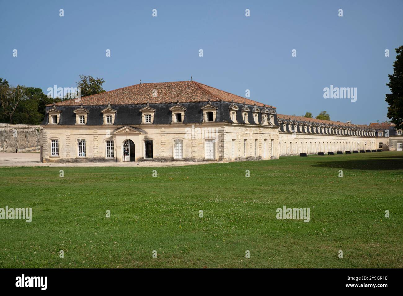 Cordes royales de la ville de Rochefort en France Banque D'Images