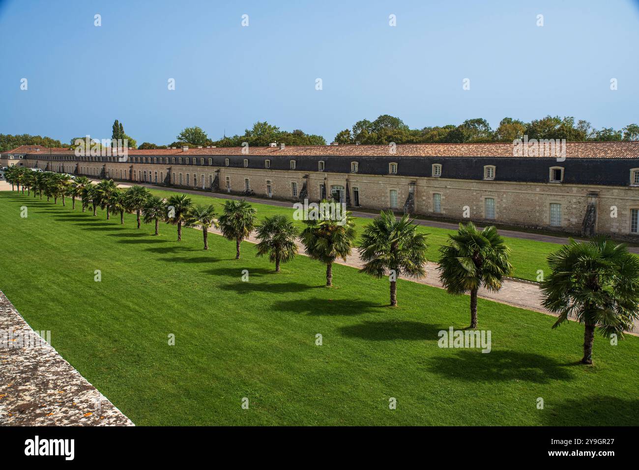 Cordes royales de la ville de Rochefort en France Banque D'Images