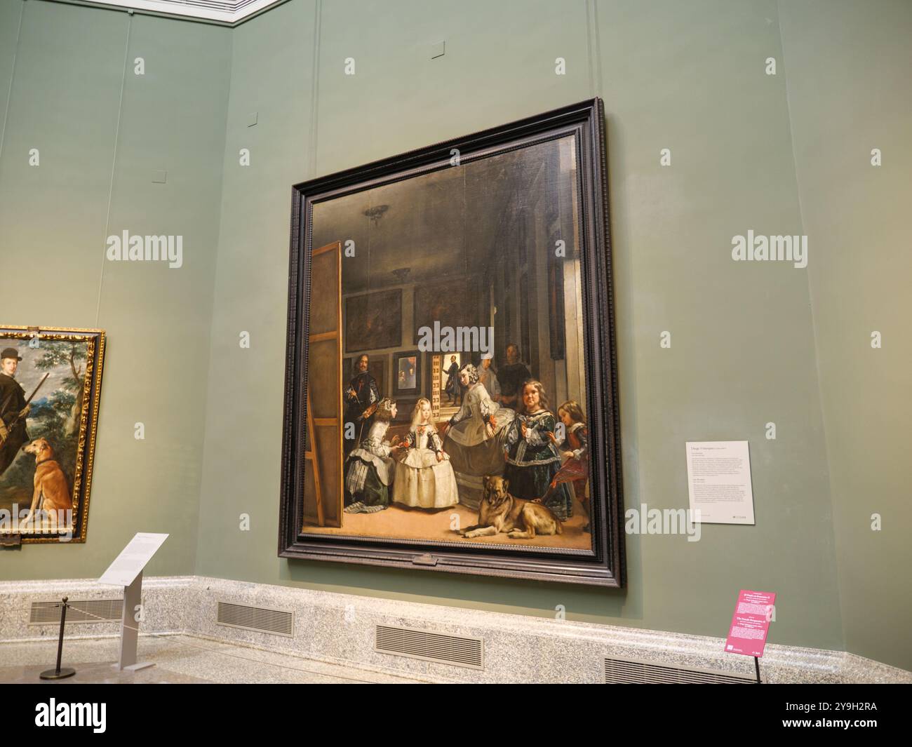 Las Meninas par Diego Velazquez peinture à l'intérieur de la galerie d'art et musée Museo del Prado, Madrid, Espagne Banque D'Images