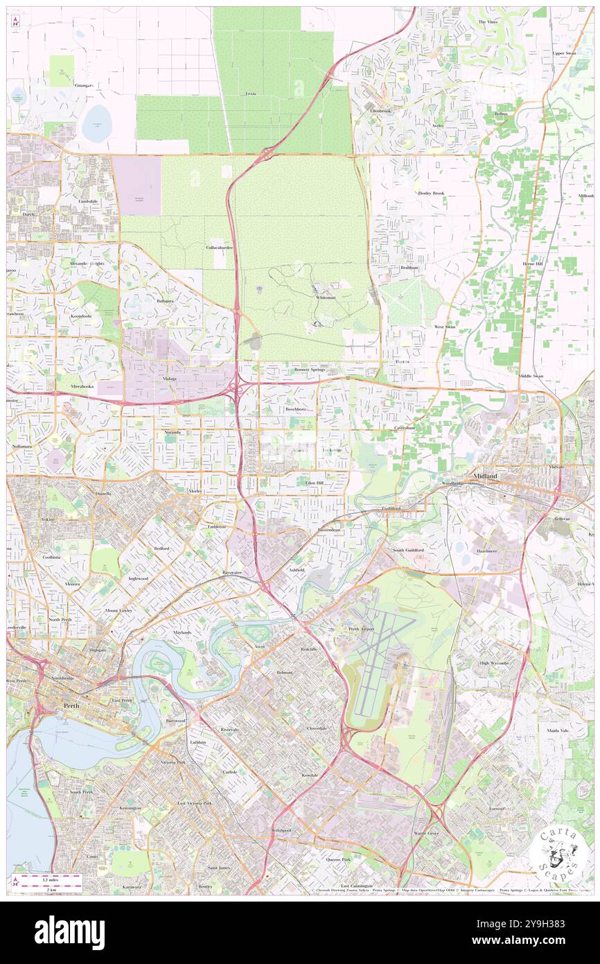 Kiara, Swan, au, Australie, Australie occidentale, s 31 52' 53'', N 115 56' 20'', carte, Cartascapes carte publiée en 2024. Explorez Cartascapes, une carte qui révèle la diversité des paysages, des cultures et des écosystèmes de la Terre. Voyage à travers le temps et l'espace, découvrir l'interconnexion du passé, du présent et de l'avenir de notre planète. Banque D'Images