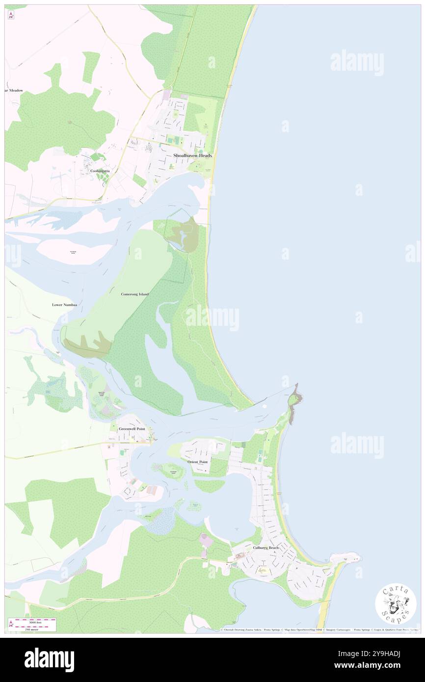 Comerong Bay, , au, Australie, Nouvelle-Galles du Sud, s 34 52' 59'', N 150 45' 0'', carte, Cartascapes carte publiée en 2024. Explorez Cartascapes, une carte qui révèle la diversité des paysages, des cultures et des écosystèmes de la Terre. Voyage à travers le temps et l'espace, découvrir l'interconnexion du passé, du présent et de l'avenir de notre planète. Banque D'Images