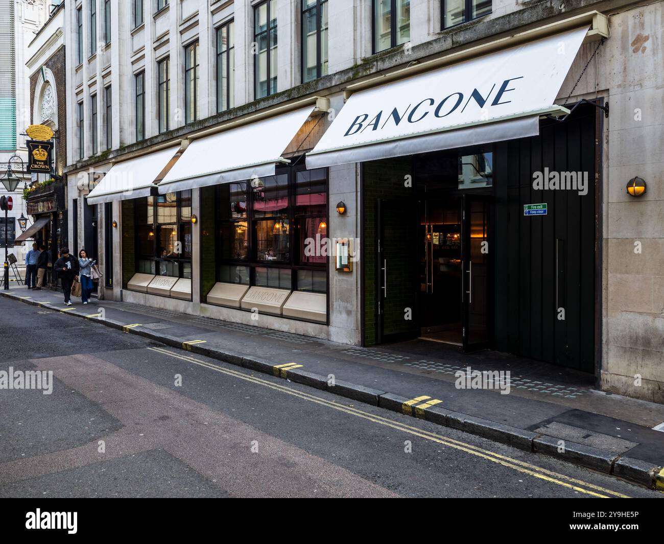 Bancone Restaurant Golden Square Soho London situé au 8-10 Lower James Street Soho London. Élu l'un des meilleurs restaurants de pâtes italiennes de Londres. Banque D'Images