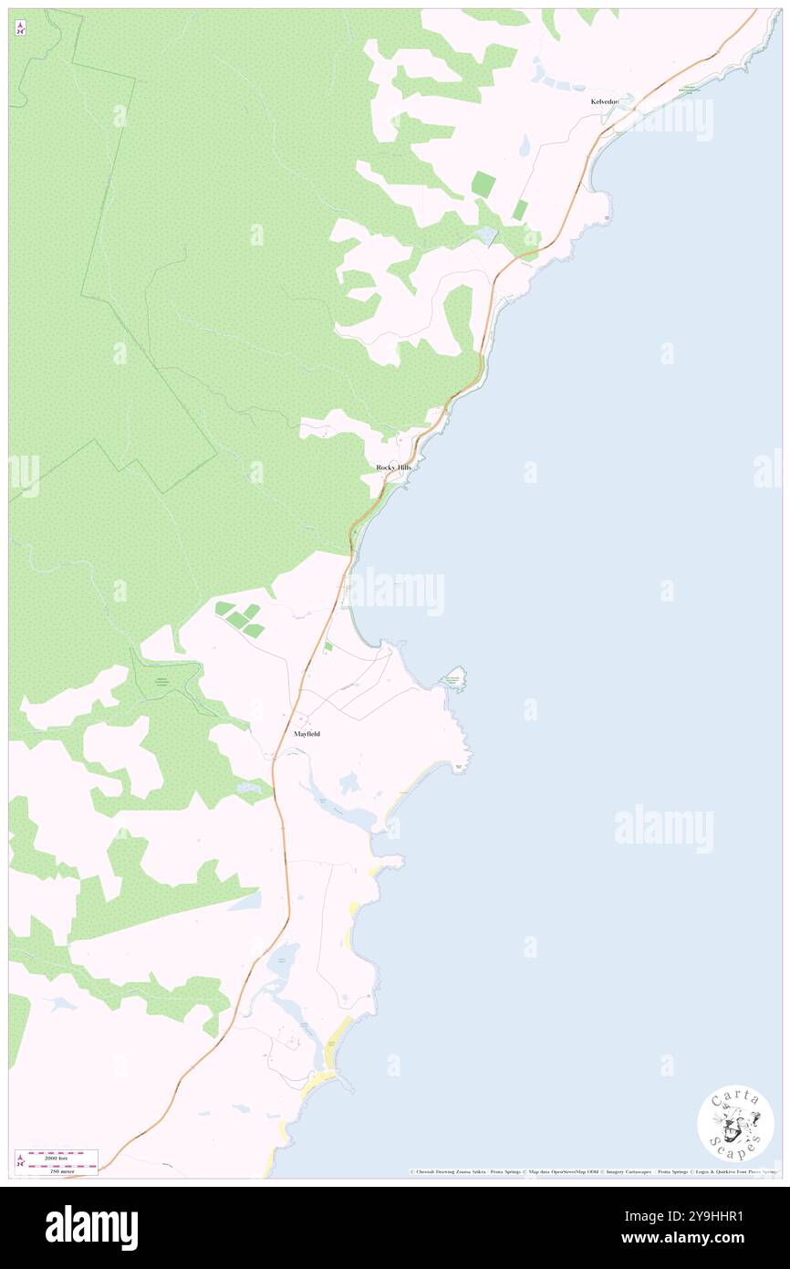 Mayfield Bay, , au, Australie, Tasmanie, s 42 14' 42'', N 148 1' 5'', carte, Cartascapes carte publiée en 2024. Explorez Cartascapes, une carte qui révèle la diversité des paysages, des cultures et des écosystèmes de la Terre. Voyage à travers le temps et l'espace, découvrir l'interconnexion du passé, du présent et de l'avenir de notre planète. Banque D'Images