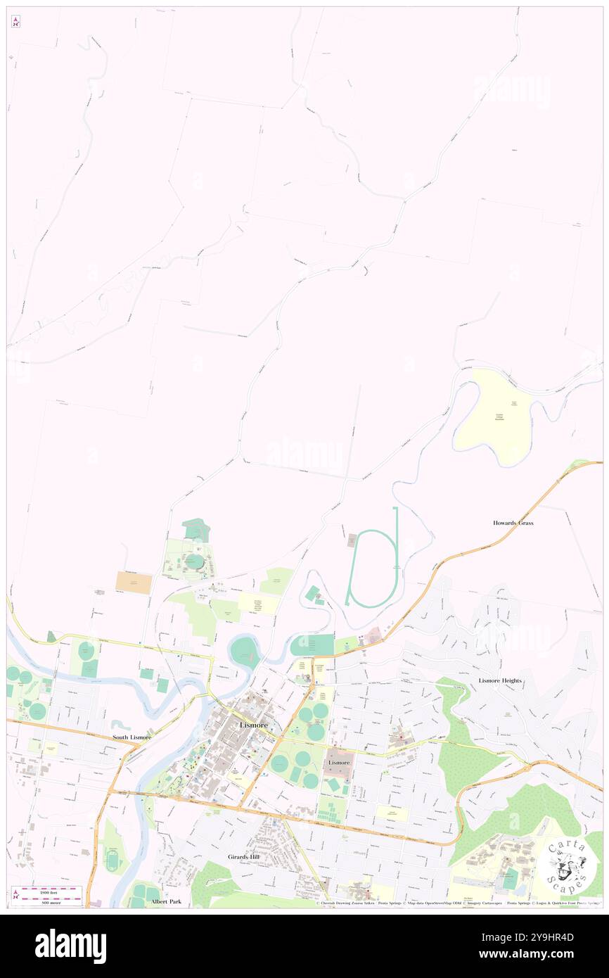 North Lismore, Lismore Municipality, au, Australie, Nouvelle-Galles du Sud, s 28 47' 19'', N 153 16' 49'', carte, Cartascapes carte publiée en 2024. Explorez Cartascapes, une carte qui révèle la diversité des paysages, des cultures et des écosystèmes de la Terre. Voyage à travers le temps et l'espace, découvrir l'interconnexion du passé, du présent et de l'avenir de notre planète. Banque D'Images