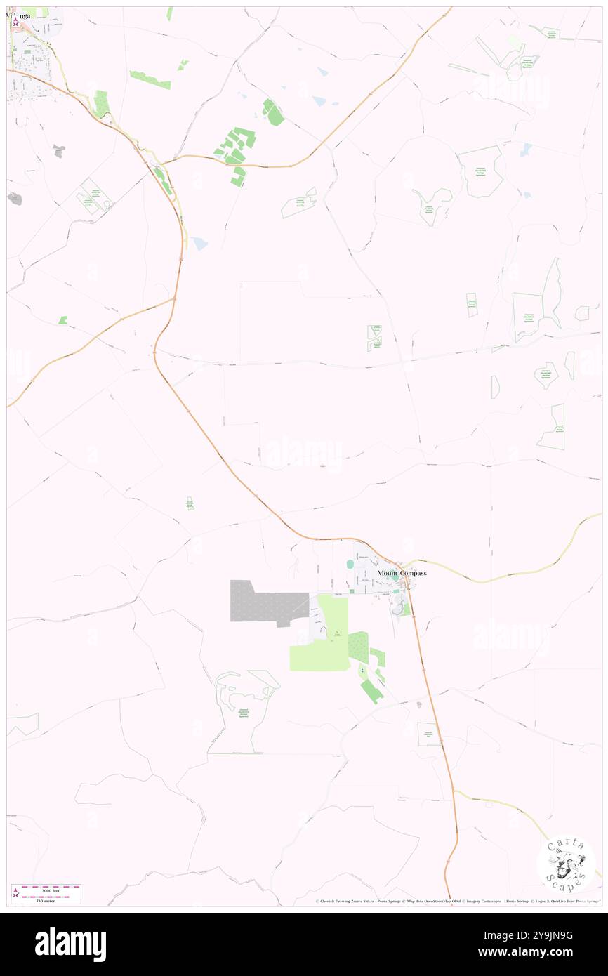 Mount Compass, Alexandrina, au, Australie, Australie méridionale, s 35 19' 55'', N 138 36' 14'', carte, Cartascapes carte publiée en 2024. Explorez Cartascapes, une carte qui révèle la diversité des paysages, des cultures et des écosystèmes de la Terre. Voyage à travers le temps et l'espace, découvrir l'interconnexion du passé, du présent et de l'avenir de notre planète. Banque D'Images