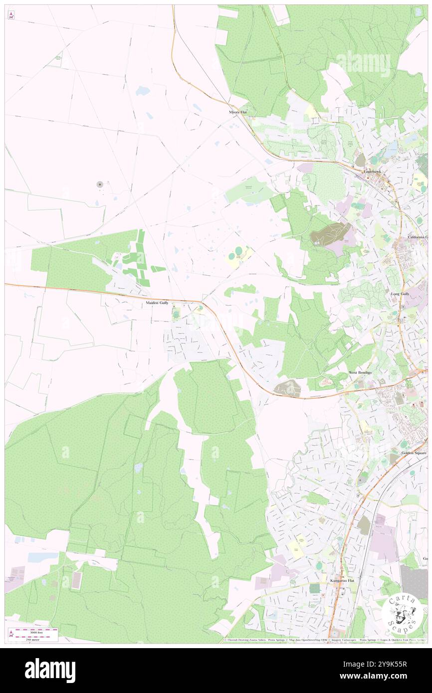 Maiden Gully Primary School, Greater Bendigo, au, Australia, Victoria, s 36 44' 48'', N 144 12' 52'', carte, Cartascapes carte publiée en 2024. Explorez Cartascapes, une carte qui révèle la diversité des paysages, des cultures et des écosystèmes de la Terre. Voyage à travers le temps et l'espace, découvrir l'interconnexion du passé, du présent et de l'avenir de notre planète. Banque D'Images