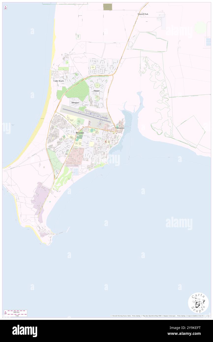 Town Beach Reserve, , au, Australie, Australie occidentale, s 17 58' 9'', N 122 14' 12'', carte, Cartascapes carte publiée en 2024. Explorez Cartascapes, une carte qui révèle la diversité des paysages, des cultures et des écosystèmes de la Terre. Voyage à travers le temps et l'espace, découvrir l'interconnexion du passé, du présent et de l'avenir de notre planète. Banque D'Images